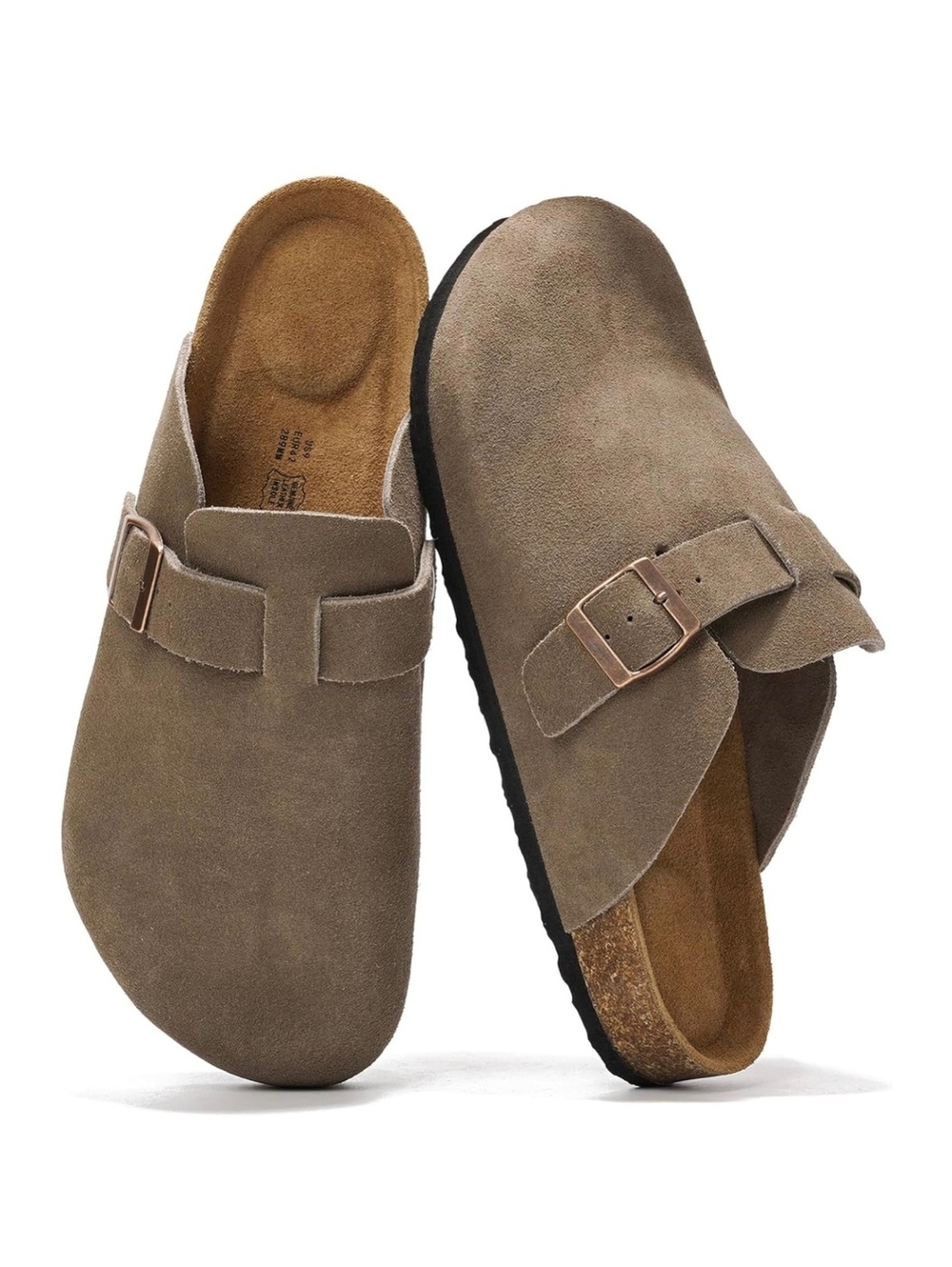 Project Cloud 100% Full Grain Genuine Leather Clogs for Men Fall Neutral